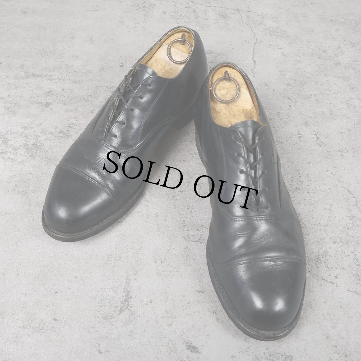 画像1: CANADIAN MILITARY サービスシューズ BLACK 27.5cm (1)