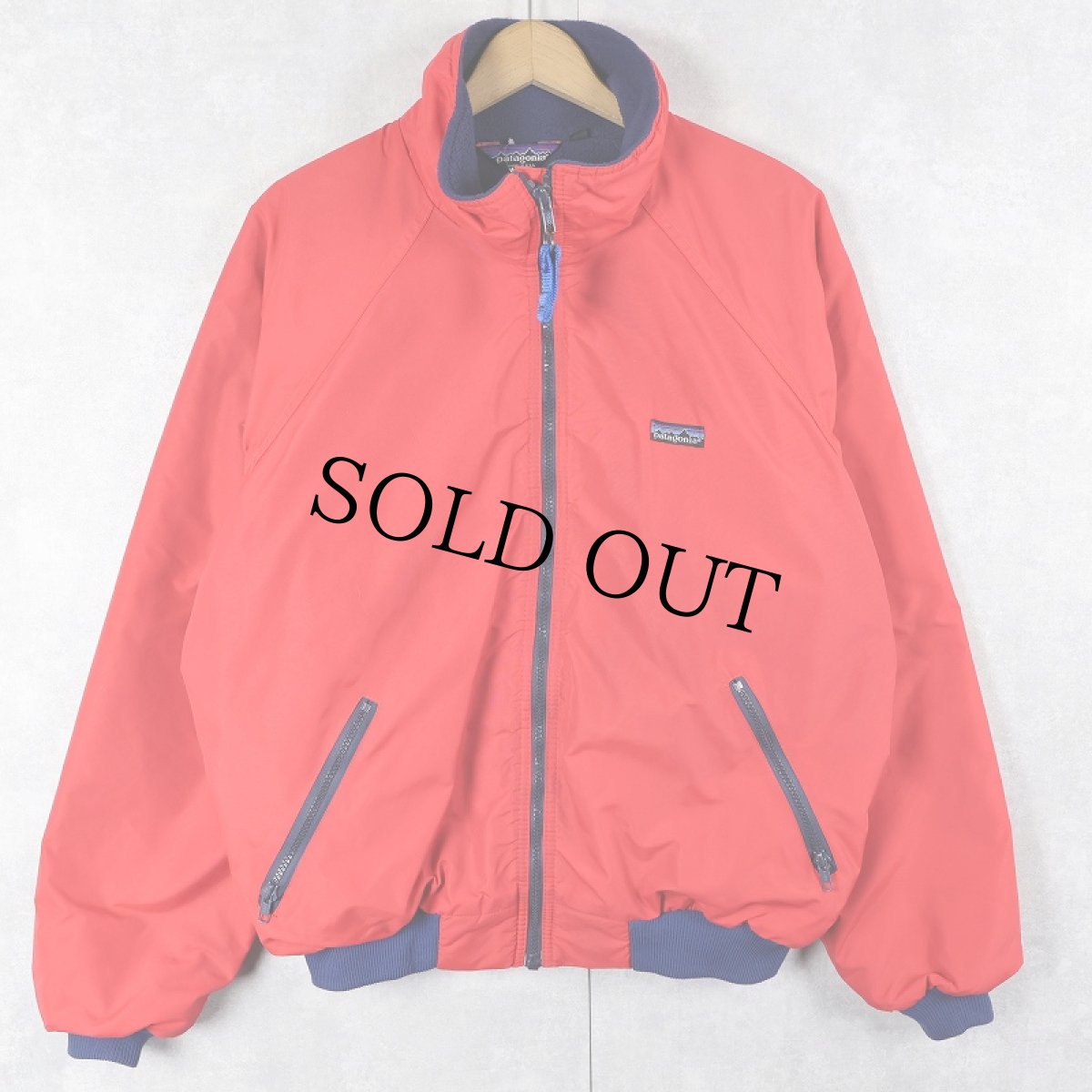 画像1: 90's Patagonia USA製 シェルドシンチラジャケット L (1)