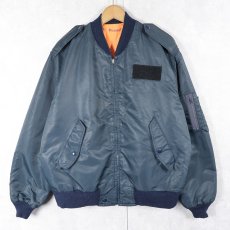 画像1: 70〜80's Golden Fleece by SPIEWAK "MA-1 TYPE" フライトジャケット NAVY SIZE46 (1)