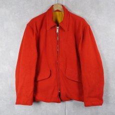 画像2: 60's〜 コットン/ウール リバーシブルジャケット (2)