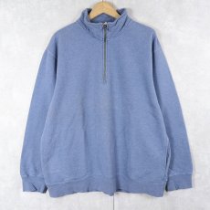 画像1: WIND RIVER ハーフジップスウェット XL (1)