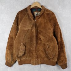 画像1: SADDLERY スエードレザージャケット L (1)