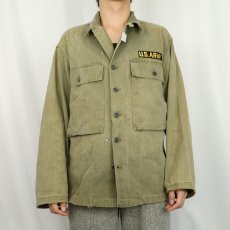 画像2: 40's U.S.ARMY 13スター M-43 HBTジャケット (2)