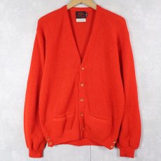 画像1: 60's Rugby STROKE SAVER アルパカニットカーディガン M (1)