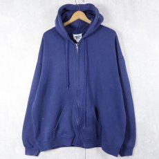 画像1: Lee HEAVYWEIGHT スウェットジップパーカー NAVY (1)