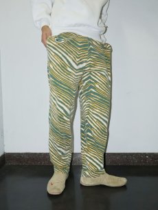 画像1: 90's ZUBAZ ゼブラ柄 コットンイージーパンツ SMALL (1)