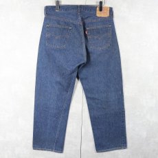 画像2: 80's Levi's 501 USA製 RED LINE デニムパンツ W32 (2)
