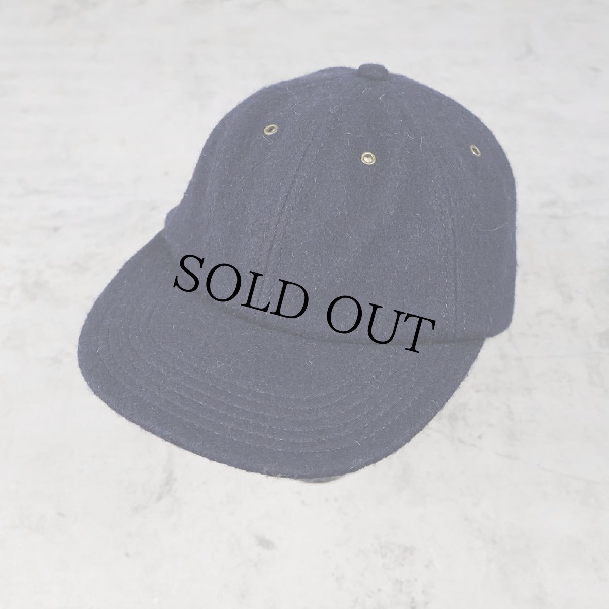 画像1: 90's GAP ウールキャップ NAVY ONESIZE (1)