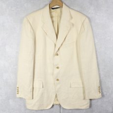 画像1: POLO Ralph Lauren Blue Label ITALY製 ヘリンボーン織り テーラードジャケット SIZE40R (1)