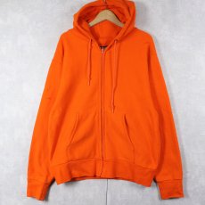 画像1: 90's CAMBER USA製 スウェットジップパーカー L (1)