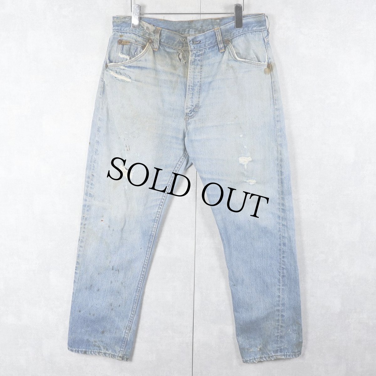 画像1: 60's UNKNOWN デニムパンツ W34 (1)