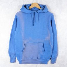 画像1: 60's TULTEX 無地ラグランスウェットフーディ M (1)