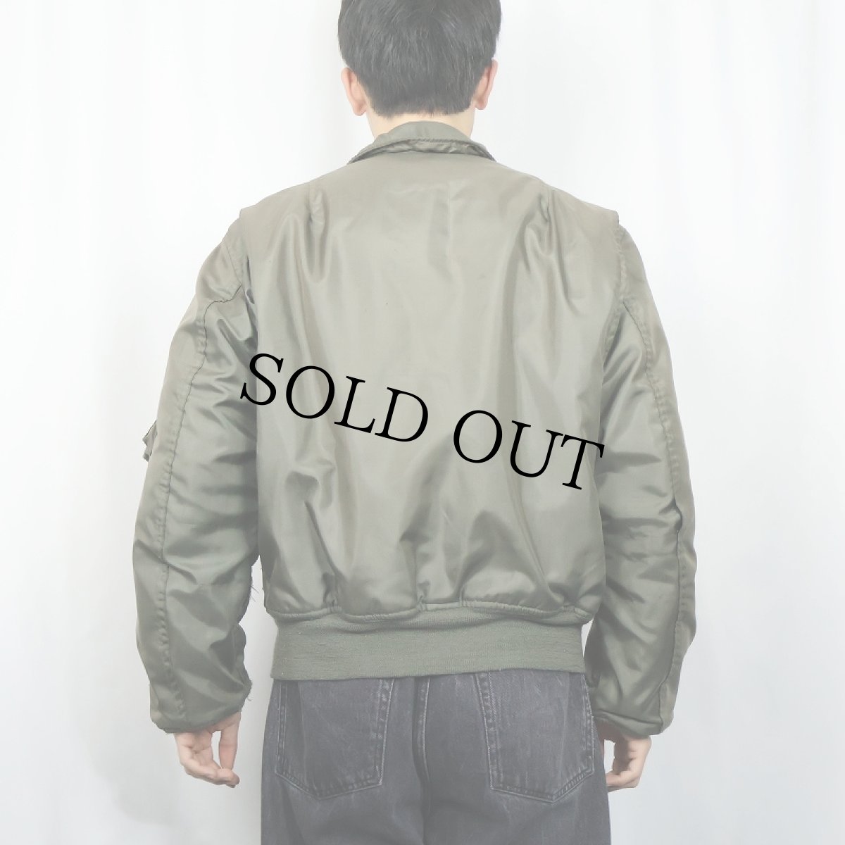 画像3: 70's U.S.AIR FORCE CWU-45/P "TYPE A" フライトジャケット (3)