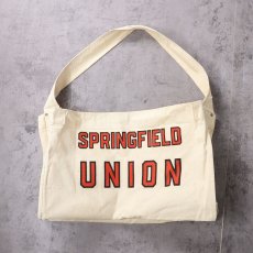 画像1: 〜60's "SPRINGFIELD UNION" ニュースペーパーバッグ (1)