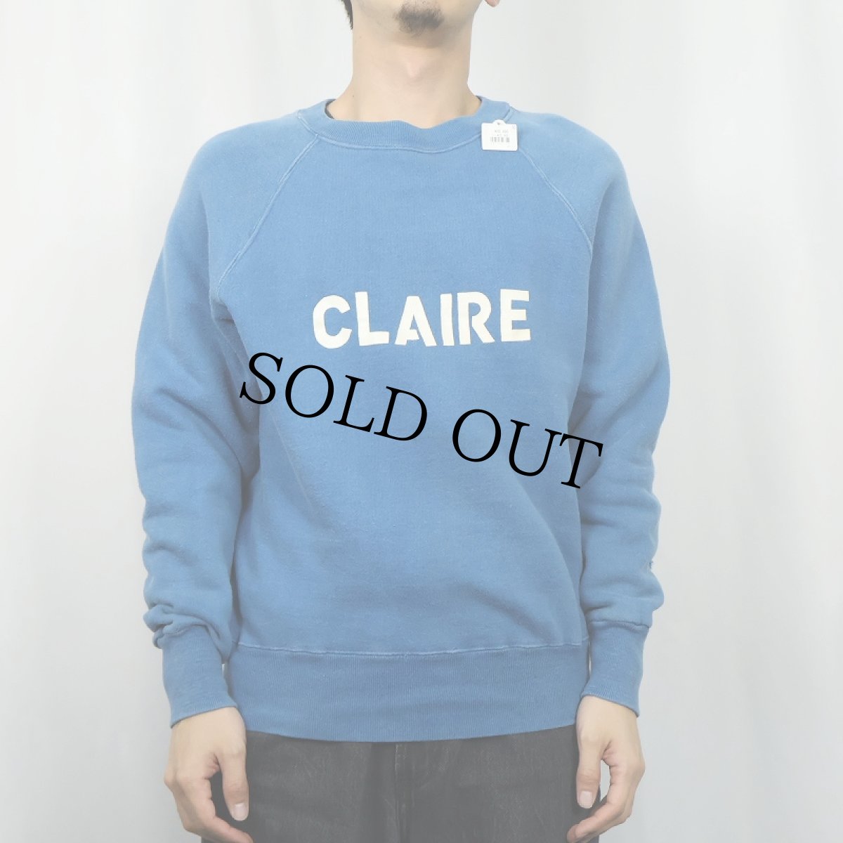 画像3: 60's "CLAIRE" プリントラグランスウェット  (3)