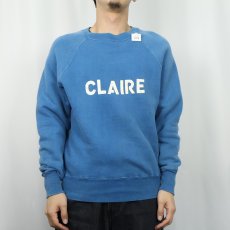 画像3: 60's "CLAIRE" プリントラグランスウェット  (3)