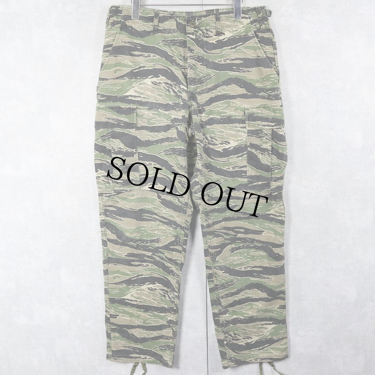 画像1: TRU-SPEC タイガーストライプカモ柄 カーゴパンツ MEDIUM-REGULAR (1)