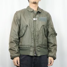 画像2: 70's U.S.AIR FORCE CWU-45/P "TYPE A" フライトジャケット (2)