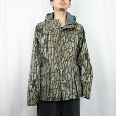 画像2: 90's Cabelas USA製 "TREBARK" カモ柄 GORE-TEX ナイロンジャケット XXL (2)