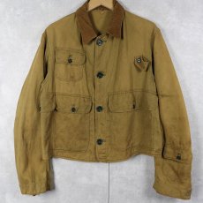 画像1: 〜40's UNKNOWN フィッシングジャケット (1)