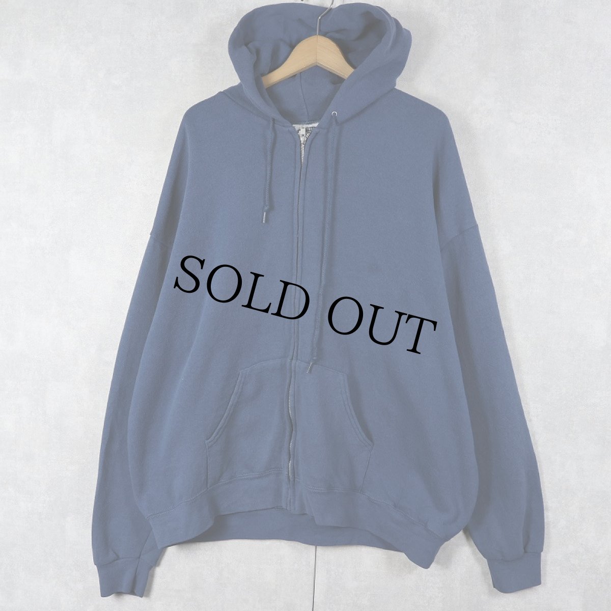 画像1: 90's Lee USA製 スウェットジップパーカー XL (1)