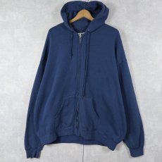 画像1: 90's Lee USA製 スウェットジップパーカー XL (1)