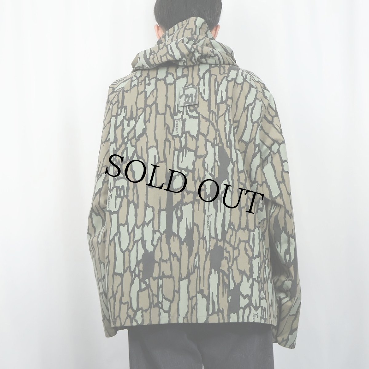 画像3: 90's Cabelas USA製 "TREBARK" カモ柄 GORE-TEX ナイロンジャケット XXL (3)