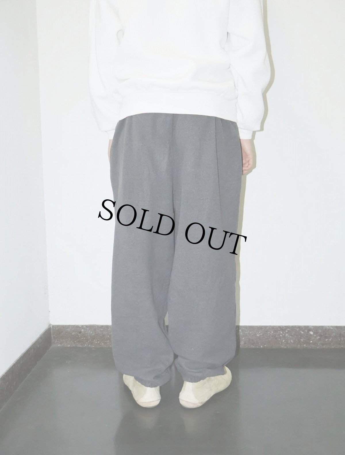 画像3: LANDS' END フリースイージーパンツ XL (3)