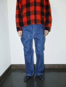 画像2: 90's Levi's 517 USA製 オレンジタブ ブーツカットデニムパンツ W38 (2)