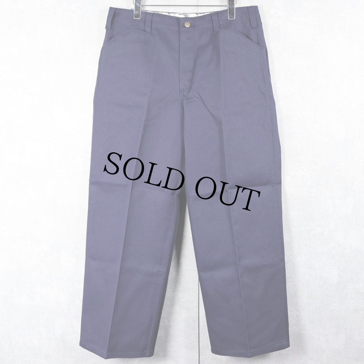 画像3: BEN DAVIS "THE GORILLA CUT" ゴリラカットパンツ NAVY フラッシャー付き未使用品 W30 L30 (3)