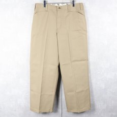 画像2: BEN DAVIS "THE GORILLA CUT" ゴリラカットパンツ KHAKI フラッシャー付き未使用品 W36 L30 (2)