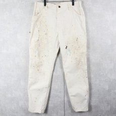 画像2: Dickies ペンキペイント ペインターパンツ W35 (2)