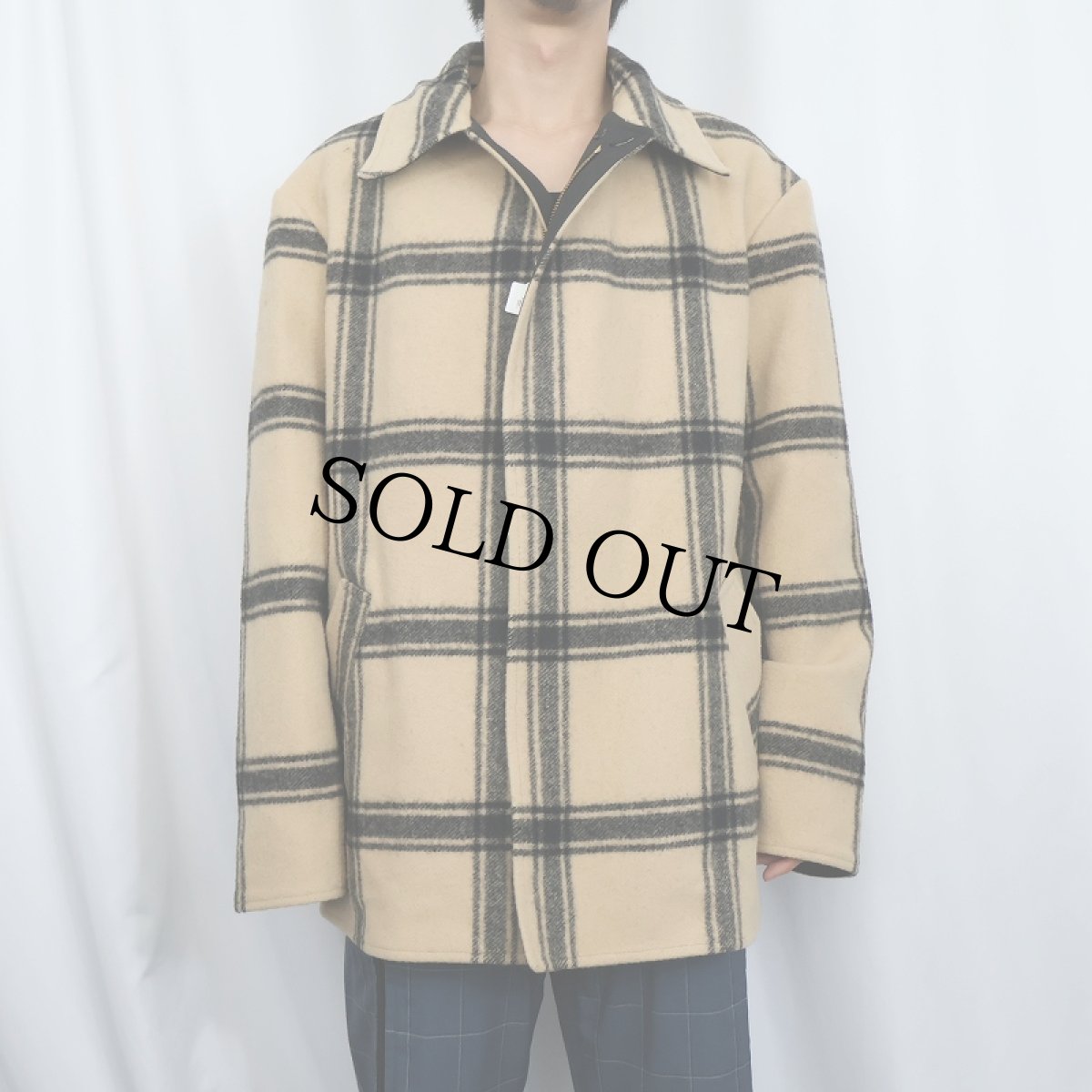 画像3: 70〜80's PENDLETON チェック柄 リバーシブル ウールジャケット  (3)