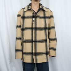 画像3: 70〜80's PENDLETON チェック柄 リバーシブル ウールジャケット  (3)