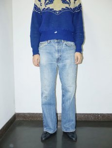 画像2: 80's Levi's 517 オレンジタブ ブーツカットデニムパンツ W38 (2)