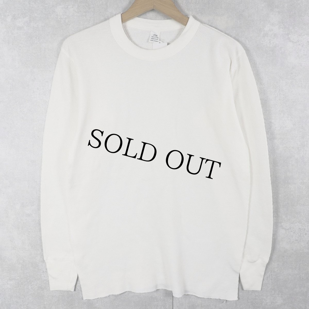 画像1: 90's〜 USA製 サーマルロンT L (1)