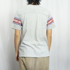 画像3: 70's NIKE オレンジタグ USA製 ロゴプリントフットボールTシャツ L (3)