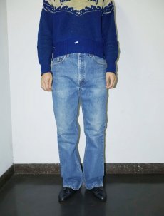 画像2: 2000's Levi's 517 USA製 ブーツカットデニムパンツ W35 (2)