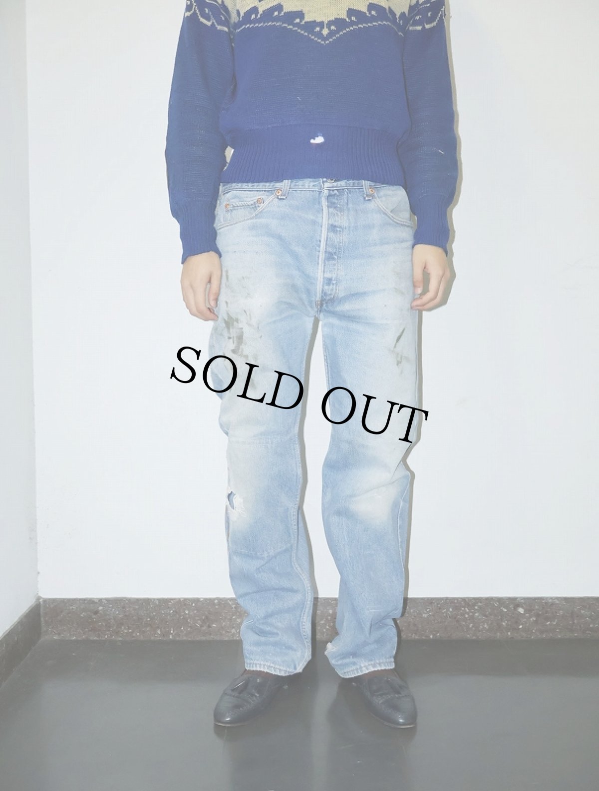 画像2: 90's Levi's 501 USA製 デニムパンツ W35 (2)