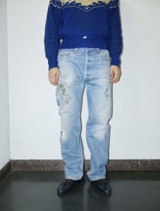 画像2: 90's Levi's 501 USA製 デニムパンツ W35 (2)