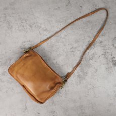 画像2: 60〜70's COACH USA製 レザーショルダーバッグ (2)