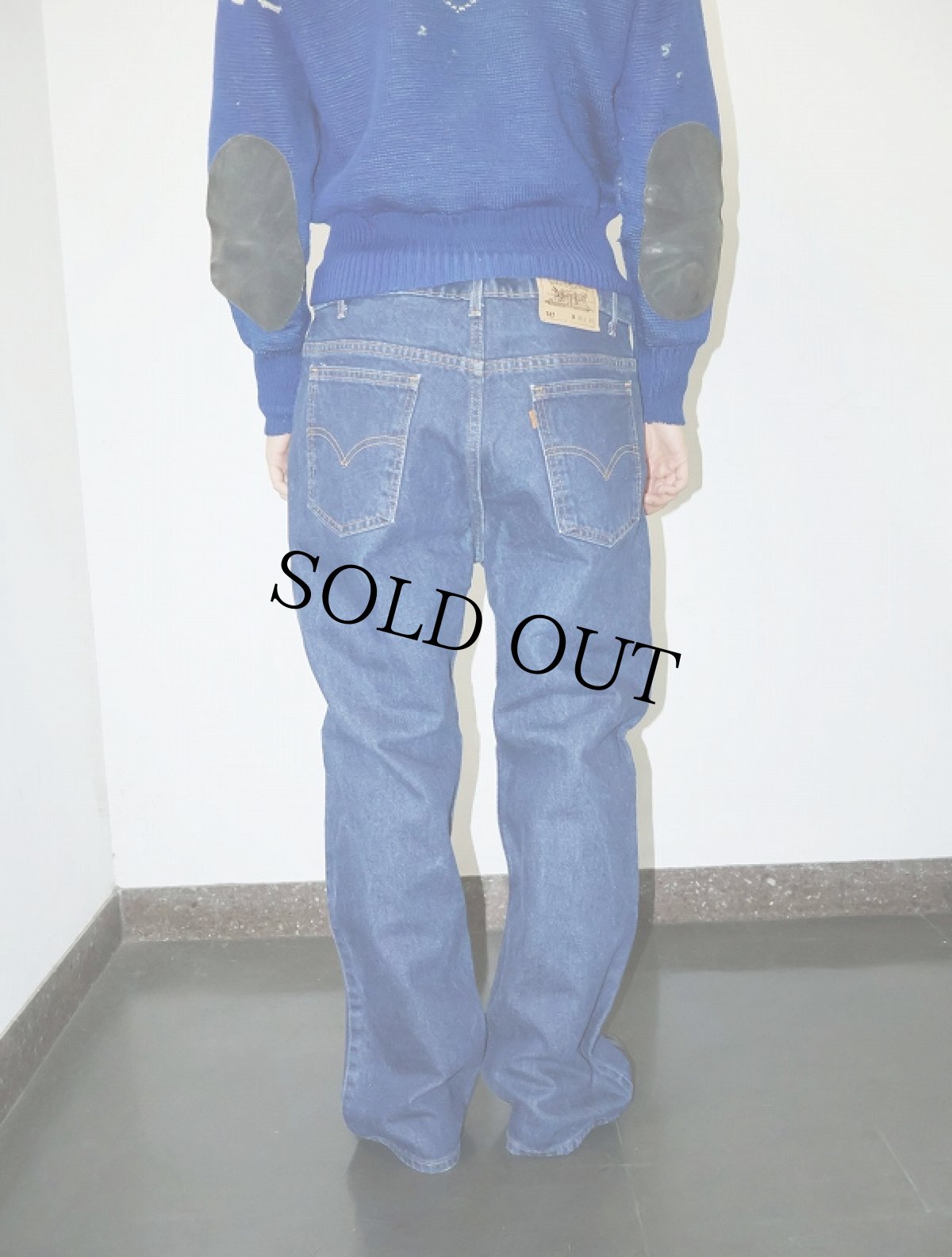 画像3: 90's Levi's 517 USA製 オレンジタブ ブーツカットデニムパンツ W36 (3)