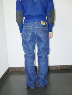 画像3: 90's Levi's 517 USA製 オレンジタブ ブーツカットデニムパンツ W36 (3)