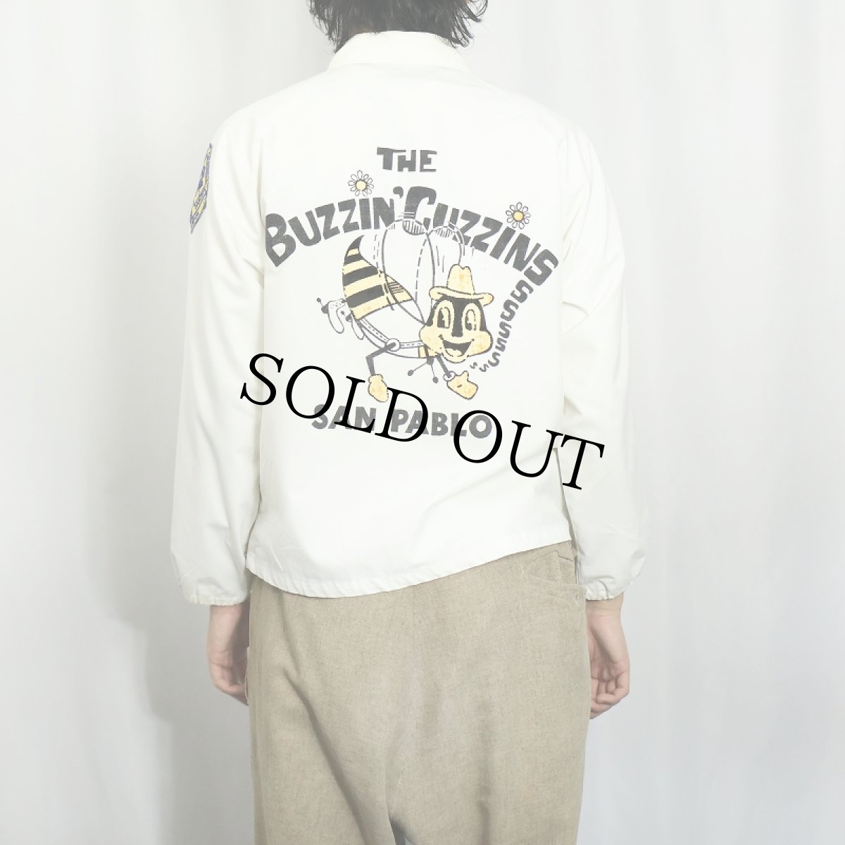 画像4: 70's SPORTSMASTER USA製 "THE BUZZIN' CUZZINS" プリントスイングトップ S (4)