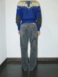 画像3: Levi's CANADA製 "サルファブラック" ブラックデニムパンツ W34 (3)