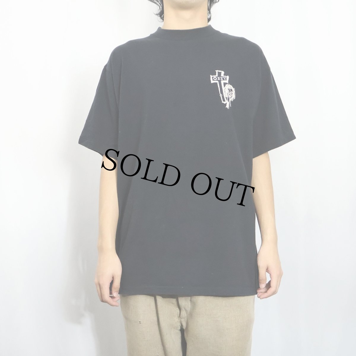 画像3: 1995 Ozzy Osbourne USA製 ヘヴィメタルバンドTシャツ BLACK XL (3)