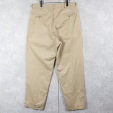 画像2: 90's POLO Ralph Lauren "GORDON PANT" USA製 チノトラウザーズ W33 (2)