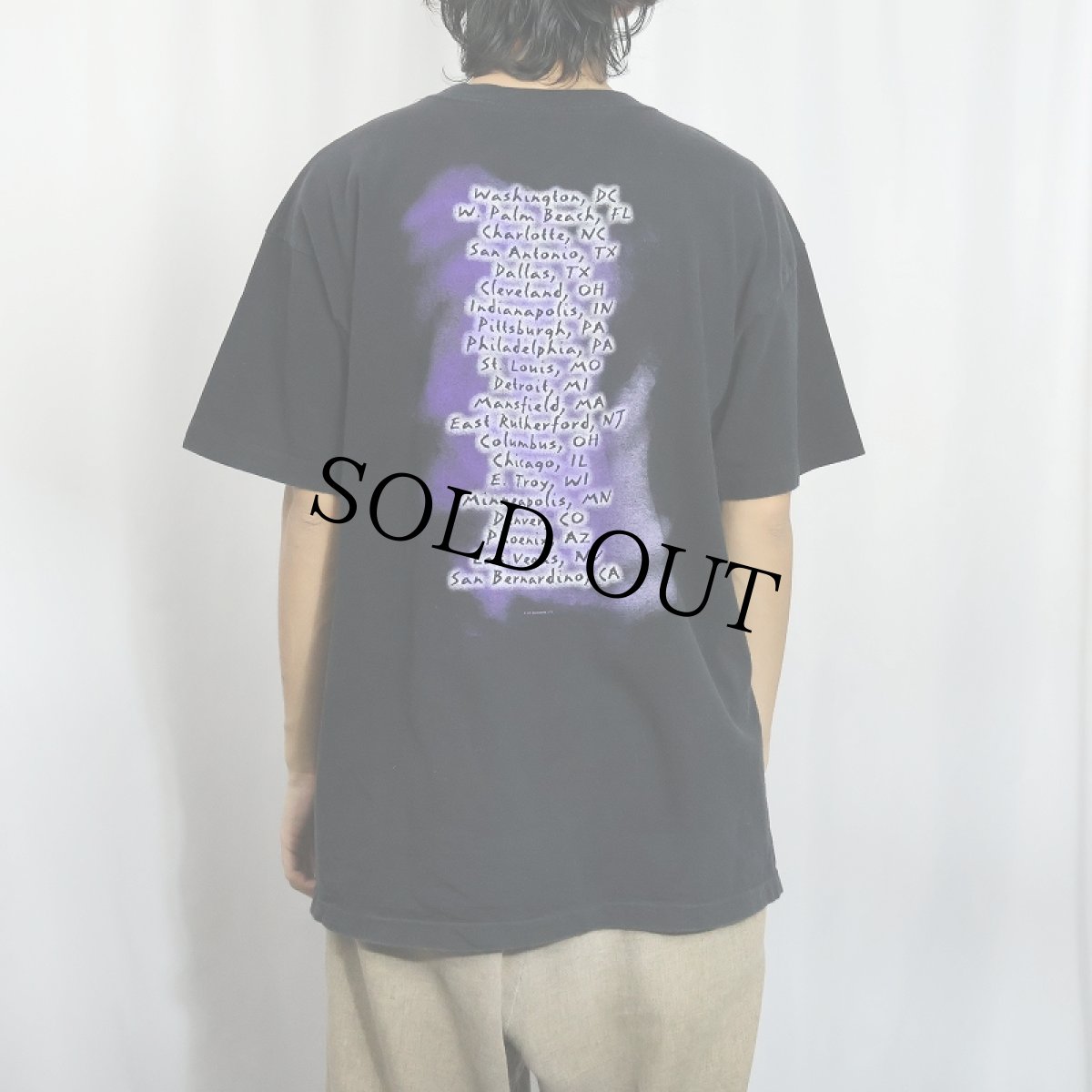 画像4: 1997 Black Sabbath USA製 ロックバンドツアーTシャツ BLACK XL (4)