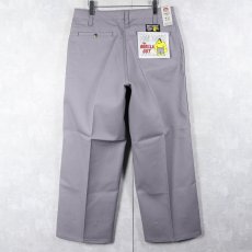 画像1: BEN DAVIS "THE GORILLA CUT" ゴリラカットパンツ LT. GREY フラッシャー付き未使用品 W34 L30 (1)