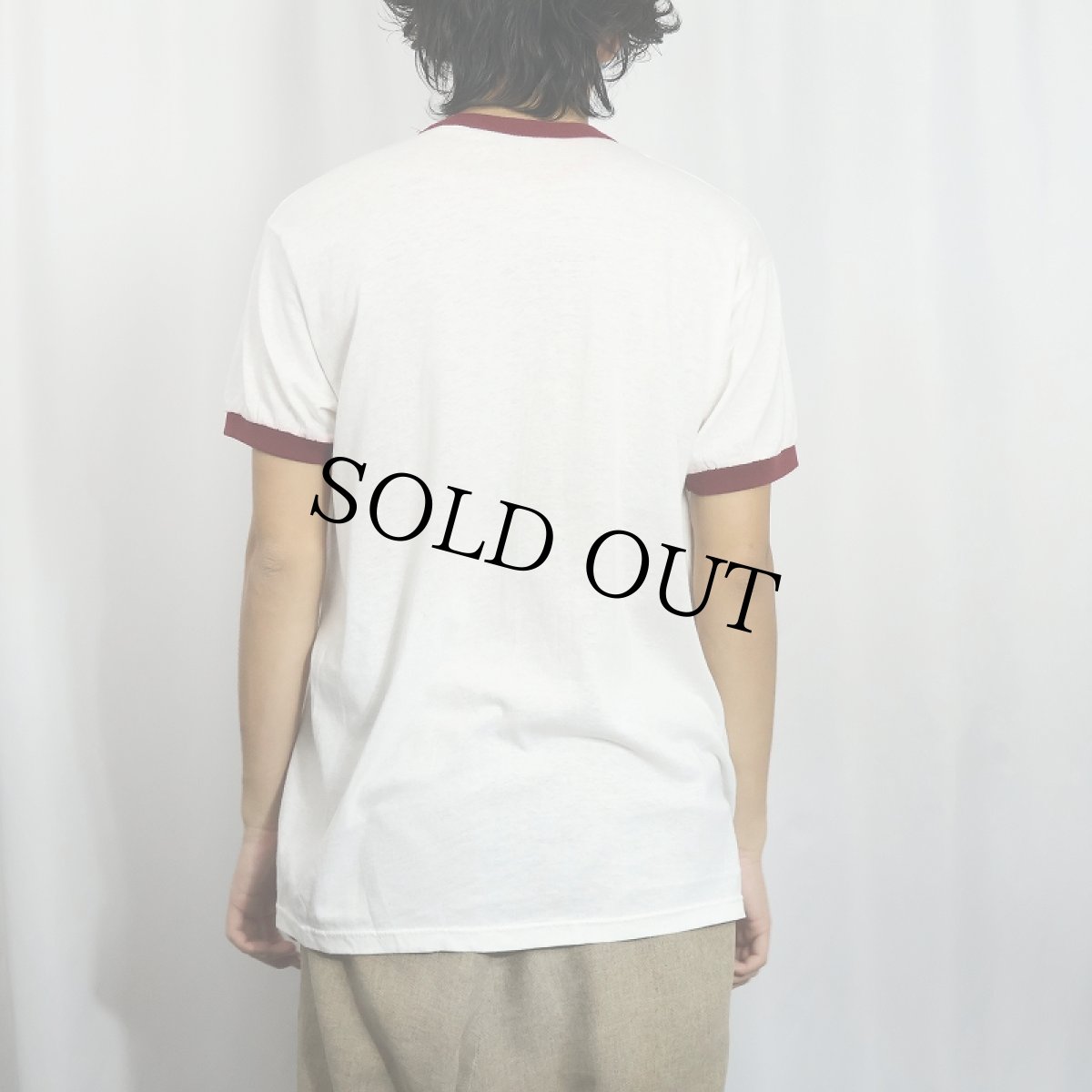 画像3: 90〜2000's Camacho "For All You Do... This One's For You!" キャラクタープリント リンガーTシャツ (3)